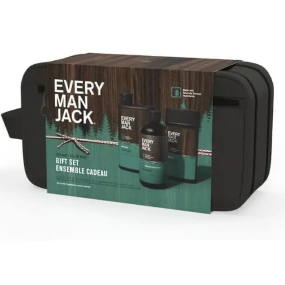 Every Man Jack Body Gift Set Body Wash, Deodorant , Shampoo
